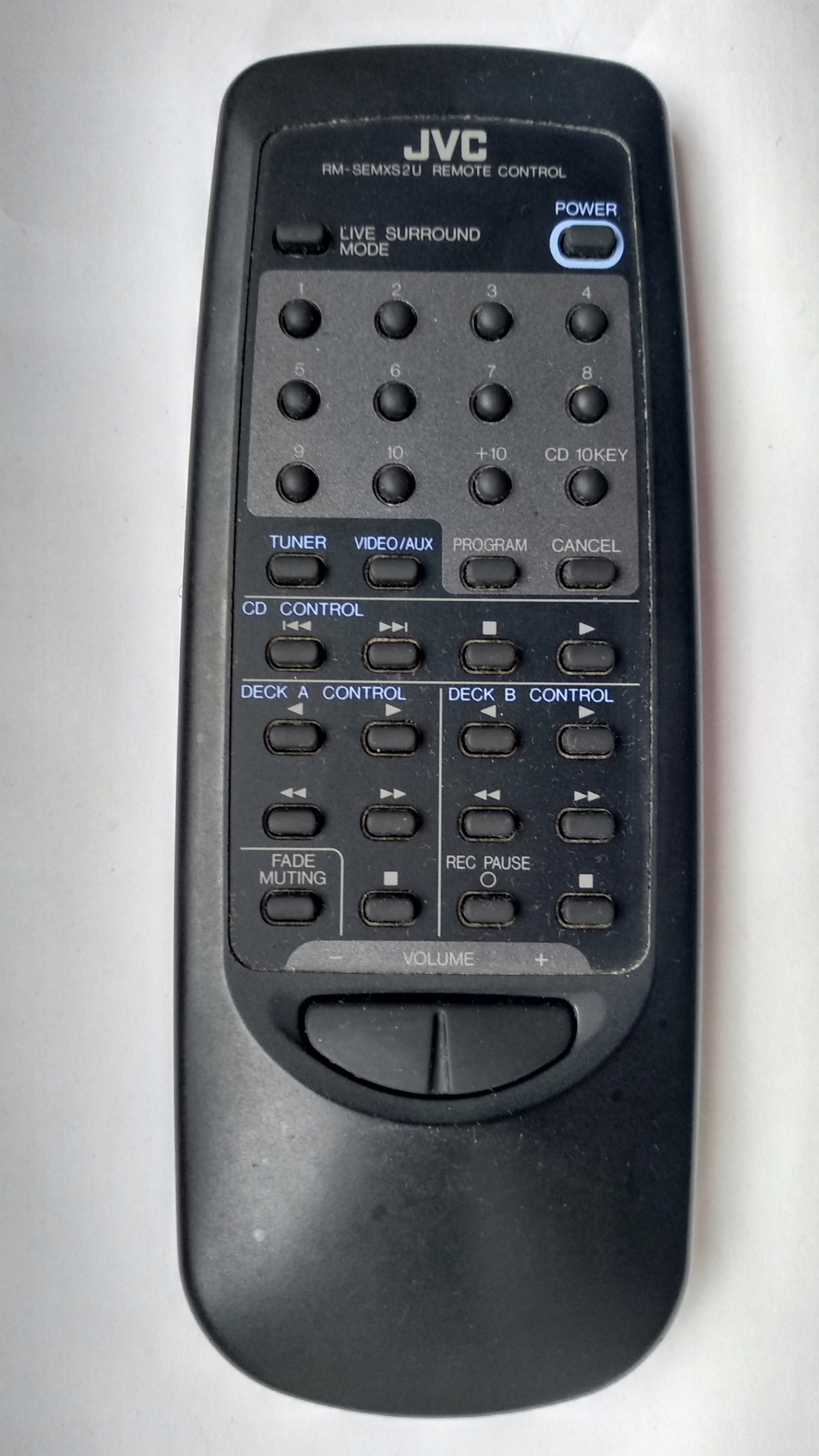 PILOT JVC RM-SEMXS2U MXS200 CAMXS4BK MXS4BK Marka JVC