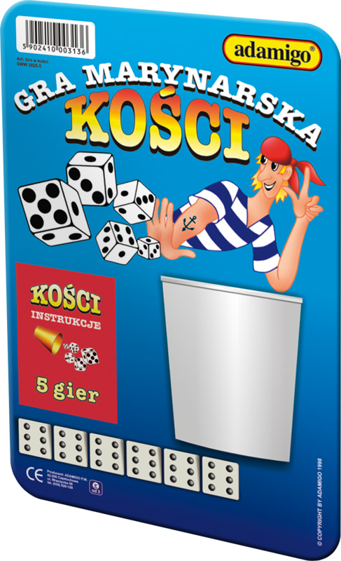 Gra marynarska Kości Adamigo