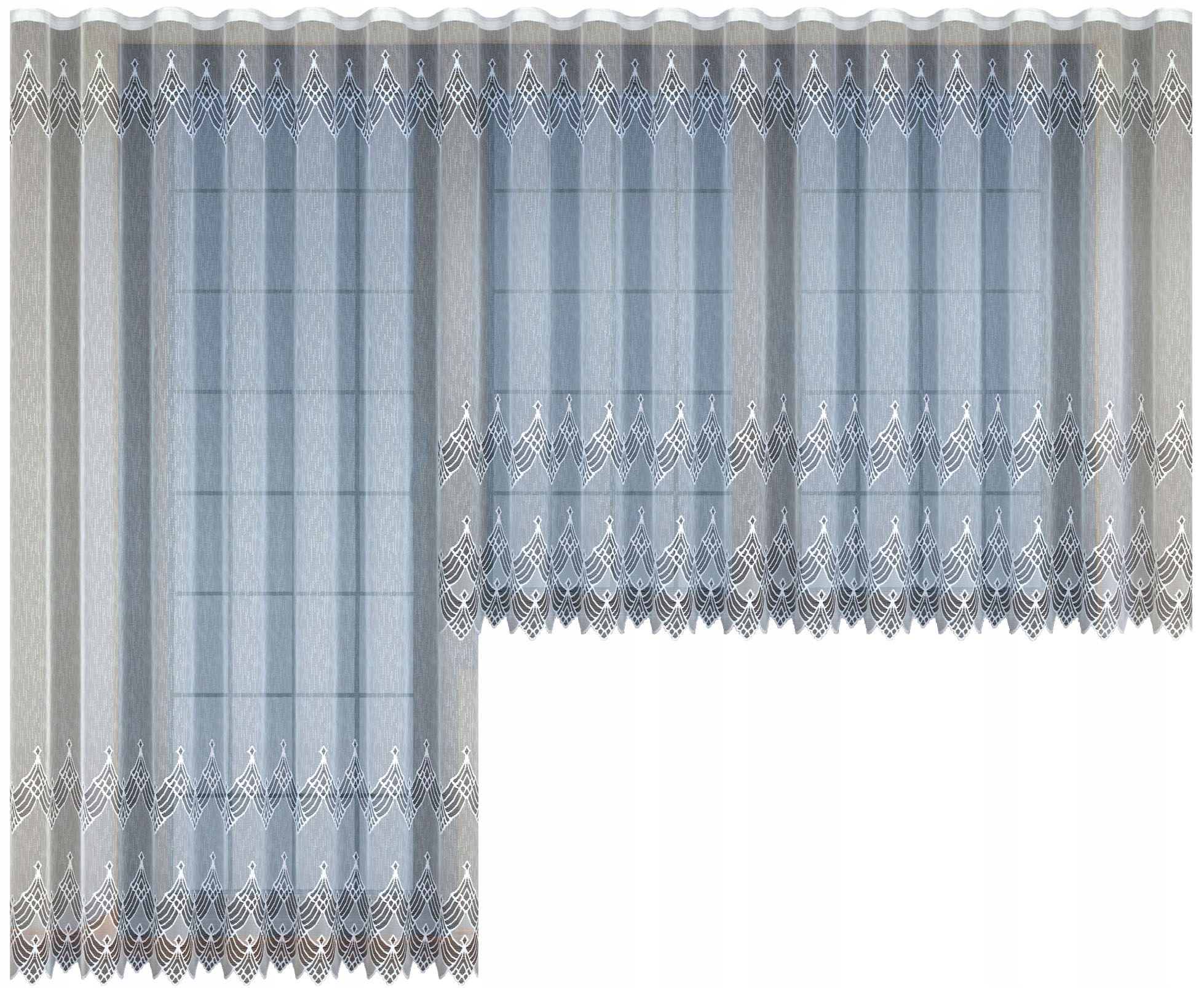 

Firanka żakardowa 160x300 biały 24521