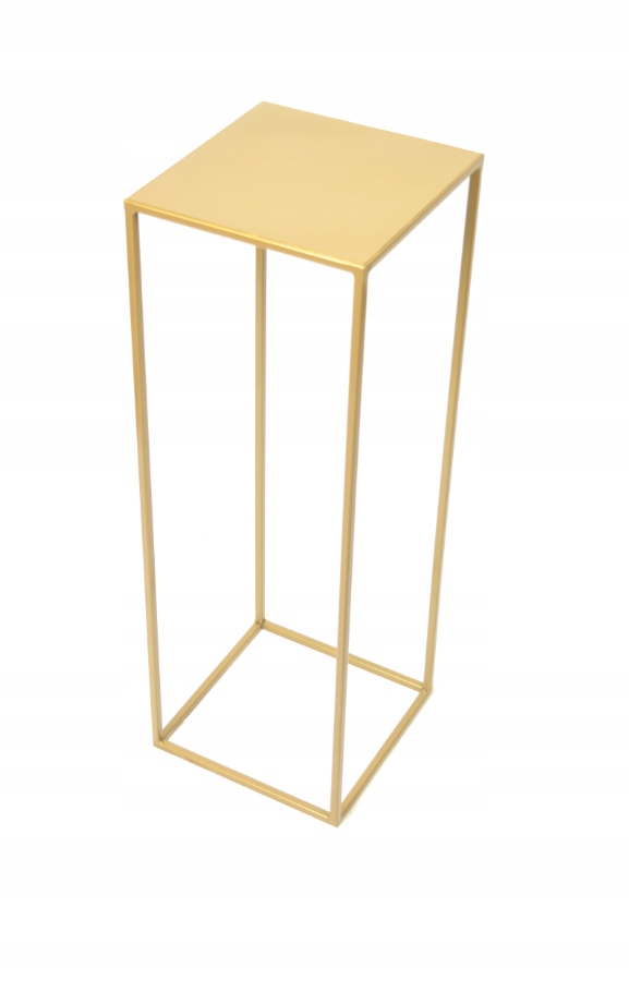 

Kwietnik stojak na kwiaty loft 70cm złoty met 363