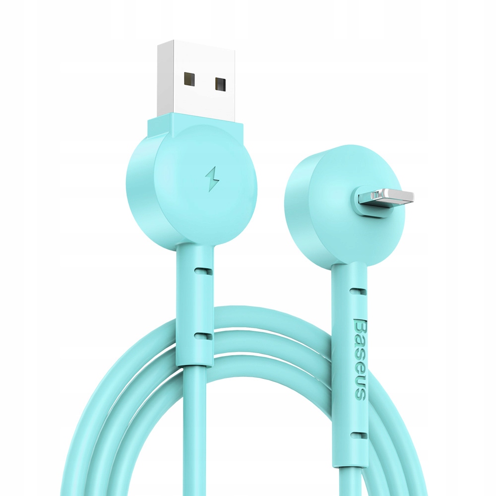 

Baseus Maruko kabel Lightning CALQX-04 2.1A zielon