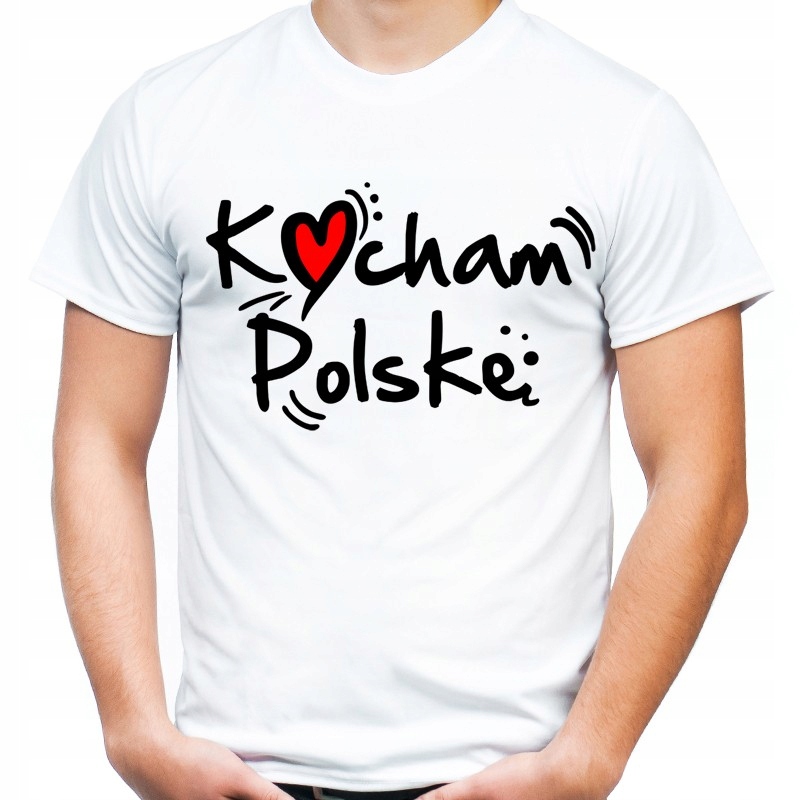 

Koszulka dziecięca patriotyczna kocham Polskę 104