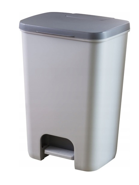 

Curver Kosz Na Śmieci Essentials 40L Szary pokrywa