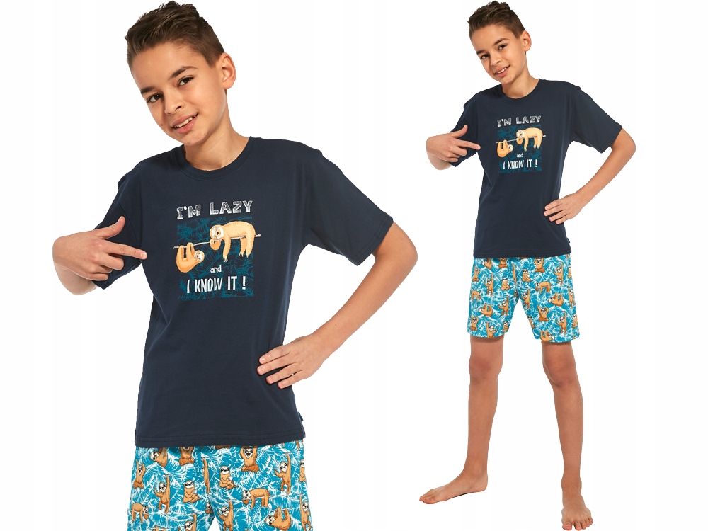 

Cornette I'M Lazy 789/75 Piżama Chłopięca r122/128