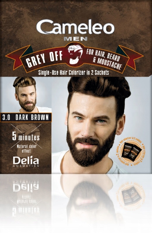 

Delia Cameleo Men Farba Do Brody Wąsów 3.0 c.brąz