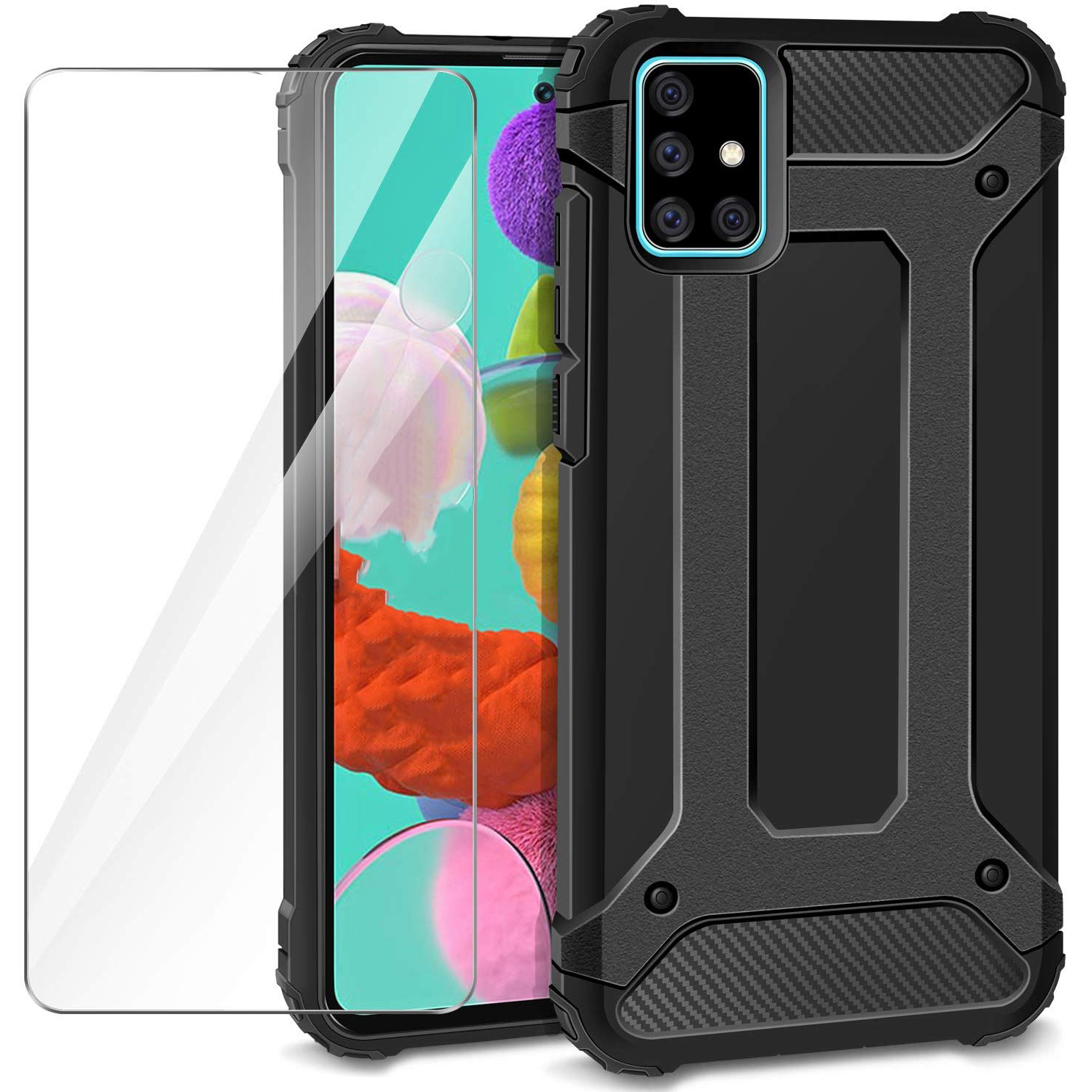 

Etui do Samsung Galaxy M51 Armor Pancerne Szkło