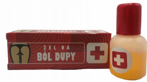 

Żel na ból dupy śmieszny 18 20 30