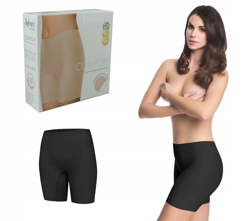 

Bermudy Comfort Wygładzające bezszwowe Julimex XXL