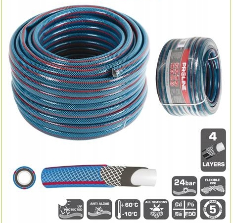 

Proline Wąż Ogrodowy 10 Metrów 3/4 Cala 4 Warstwy