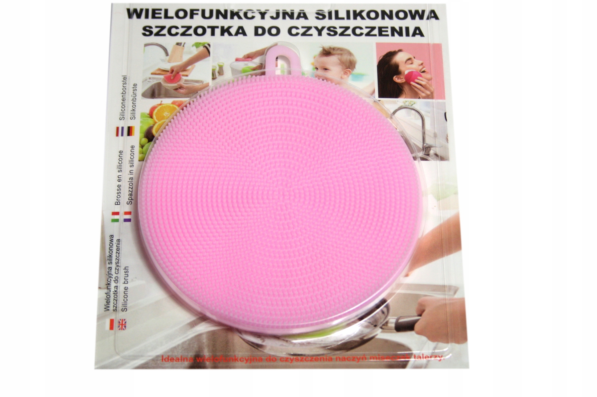 

Silikonowa Myjka Szczotka Do Czyszczenia Mycia