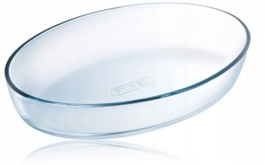 OWALNE NACZYNIE ŻAROODPORNE DO LASAGNE PYREX 30X21