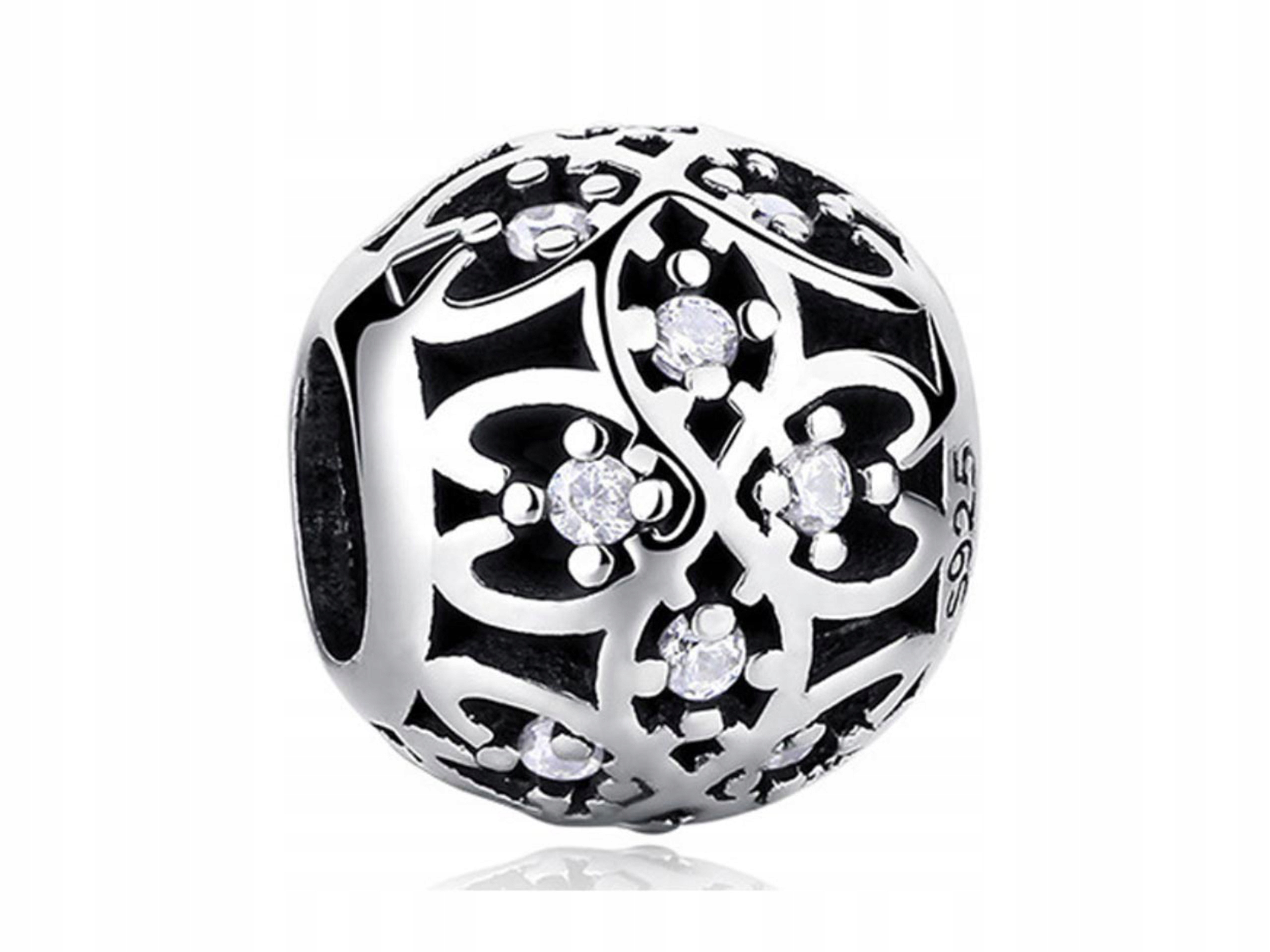 

Charms do Pandora zawieszka cyrkonie Srebro Ażur
