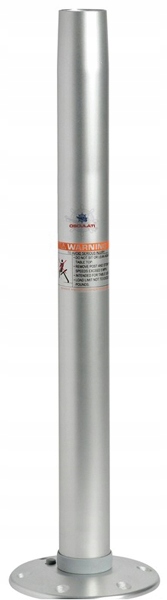 NOGA STOŁU ALUMINIOWA 685 MM + GNIAZDO "TREAD LOCK"