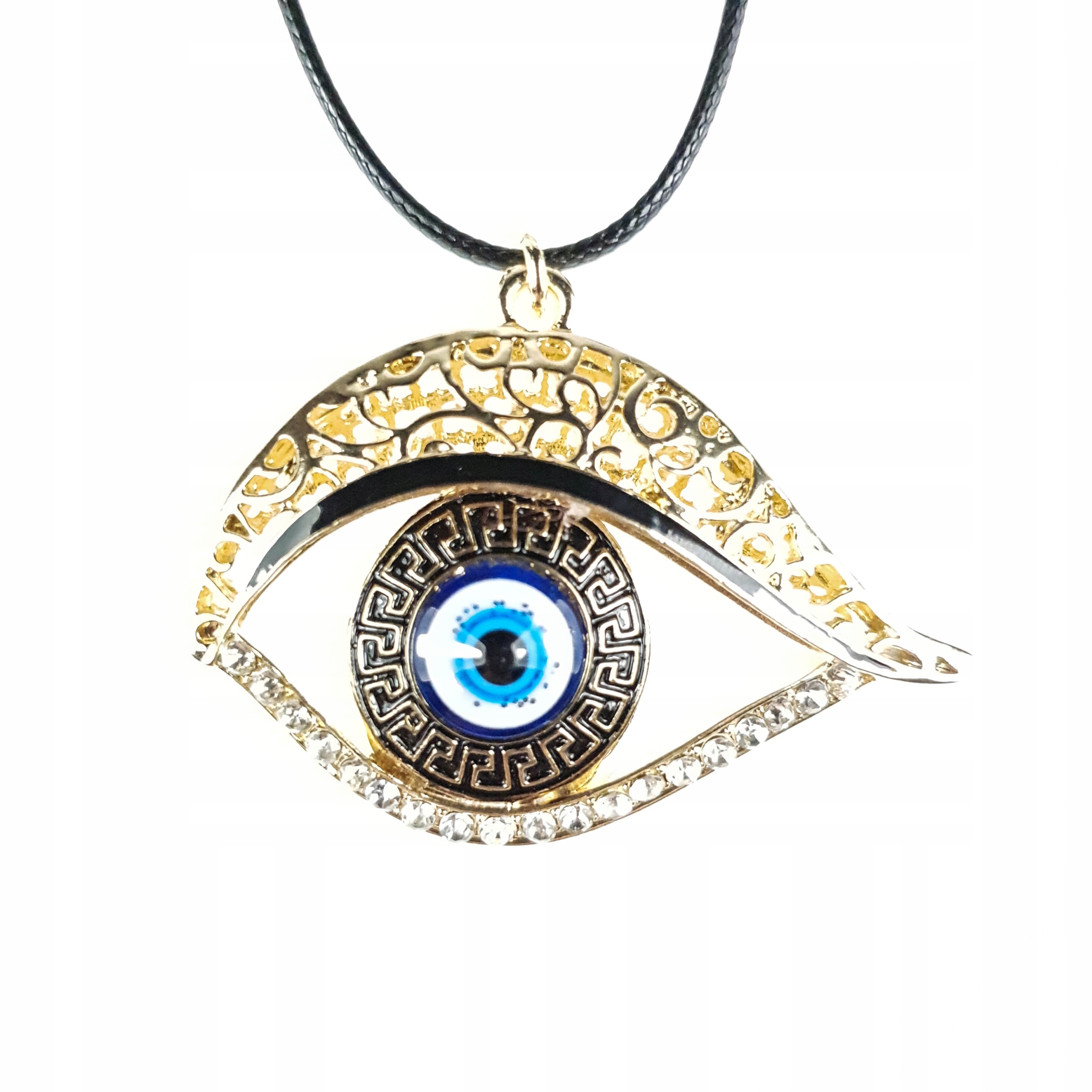 

Naszyjnik Oko Proroka Zawieszka Evil Eye Złote