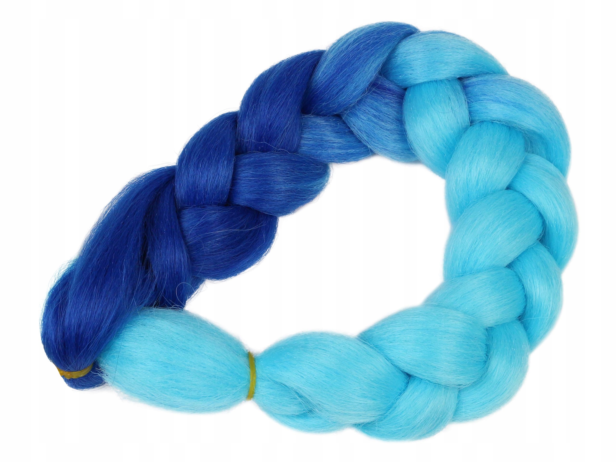 Włosy SYNTETYCZNE do warkoczyków KOLOROWE warkoczyki DOCZEPIANE WŁOSY ombre Kolor włosów inny