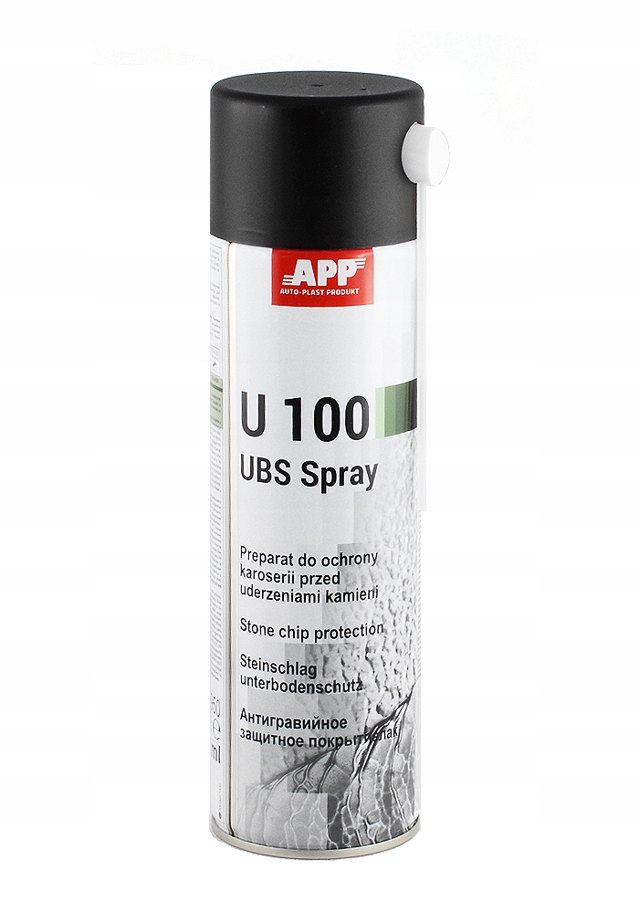 

App U100 baranek czarny 500ML spray konserwacja