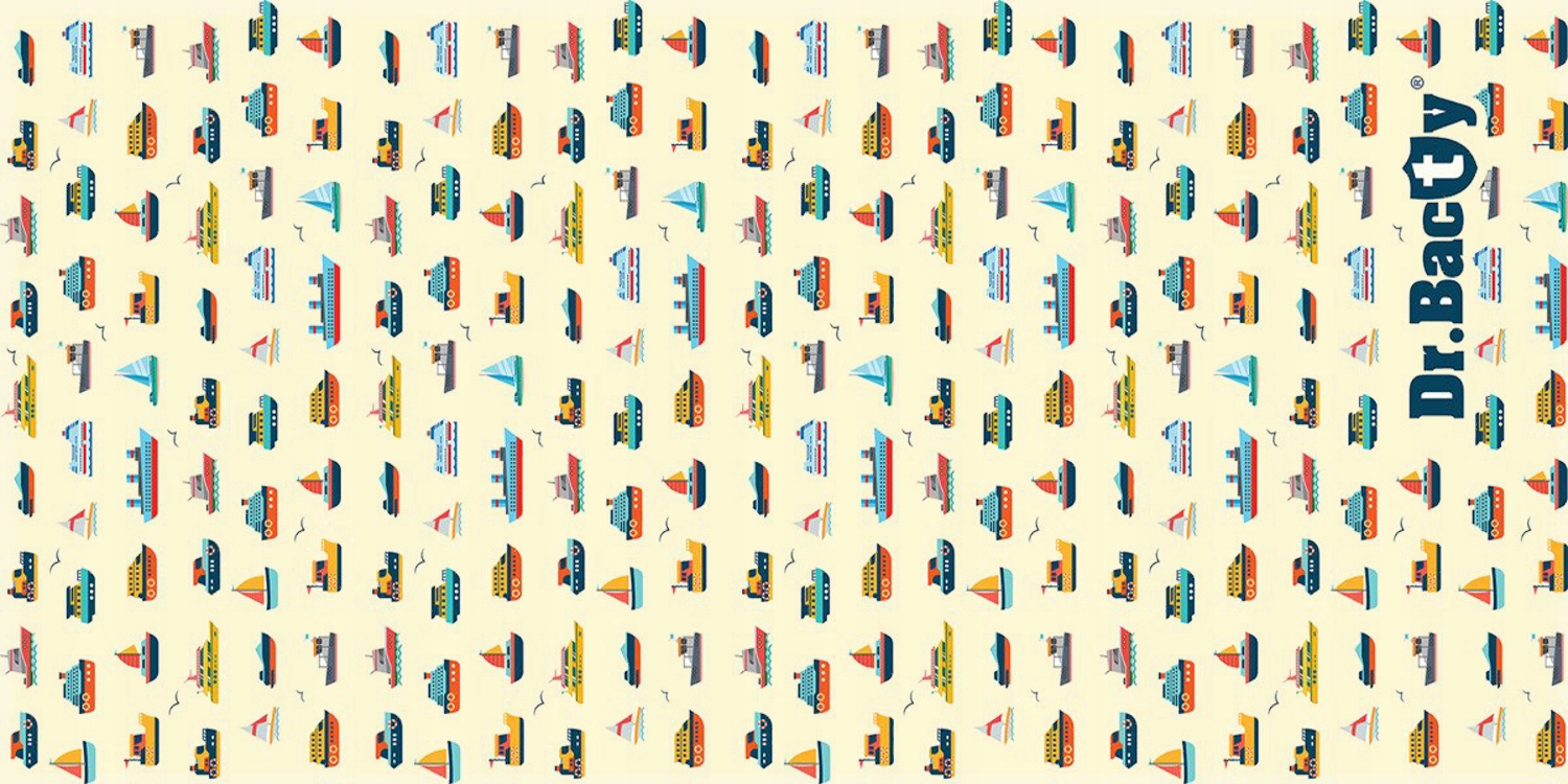 Ręcznik szybkoschnący na basen DR BACTY 60x130 L