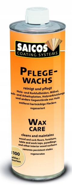 Saicos Wax Care wosk ochronny do drewna 1L
