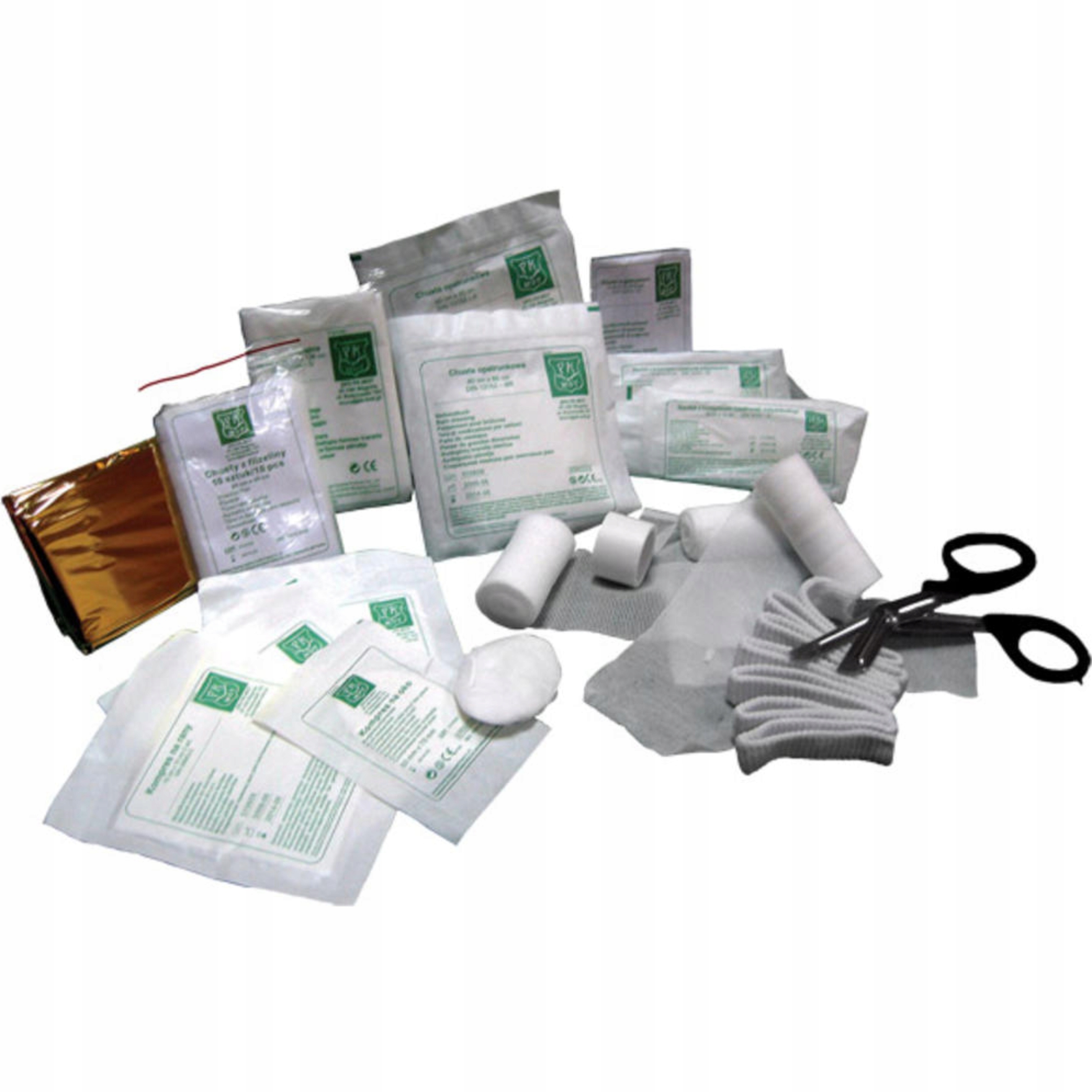 APTECZKA SAMOCHODOWA 41 elementów CAŁA EUROPA norma DIN13164:2022 +ustnik Numer jednostki notyfikowanej 0123