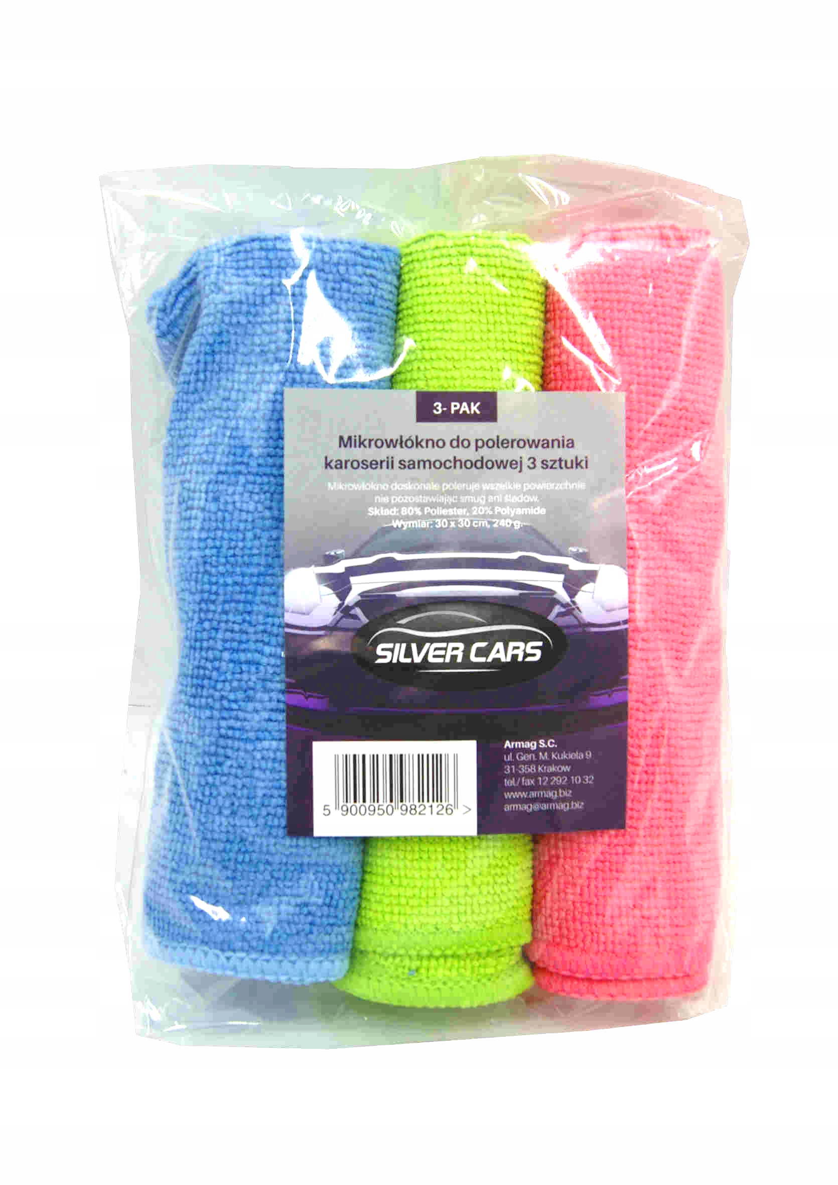 

Mikrofibra Szmatki Do Polerowania 30x30 3szt