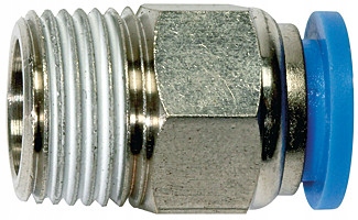 

Złączka Prosta Wtykowa fi 6 mm G1/2"