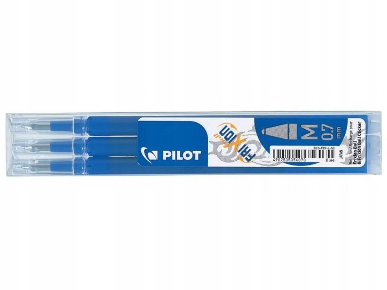 

3 Wkłady Pilot Frixion Wkład Wymazywalny Niebieski