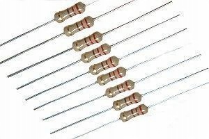 

Rezystor 390R 0,25W opornik 390Ohm 1/4W x100szt