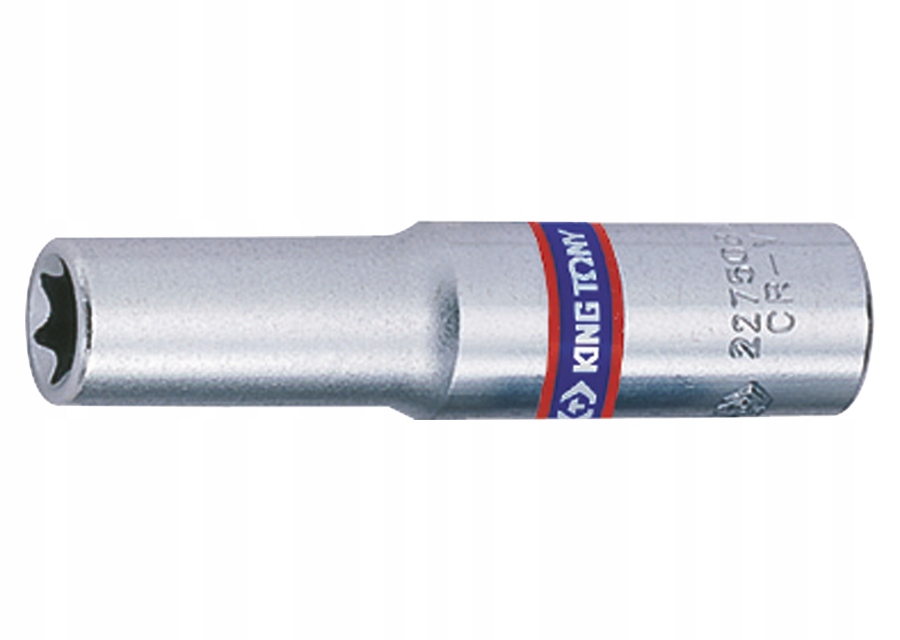 

Nasadka Długa Gwiazdkowa 1/4'' E8 x 50mm, Chrom