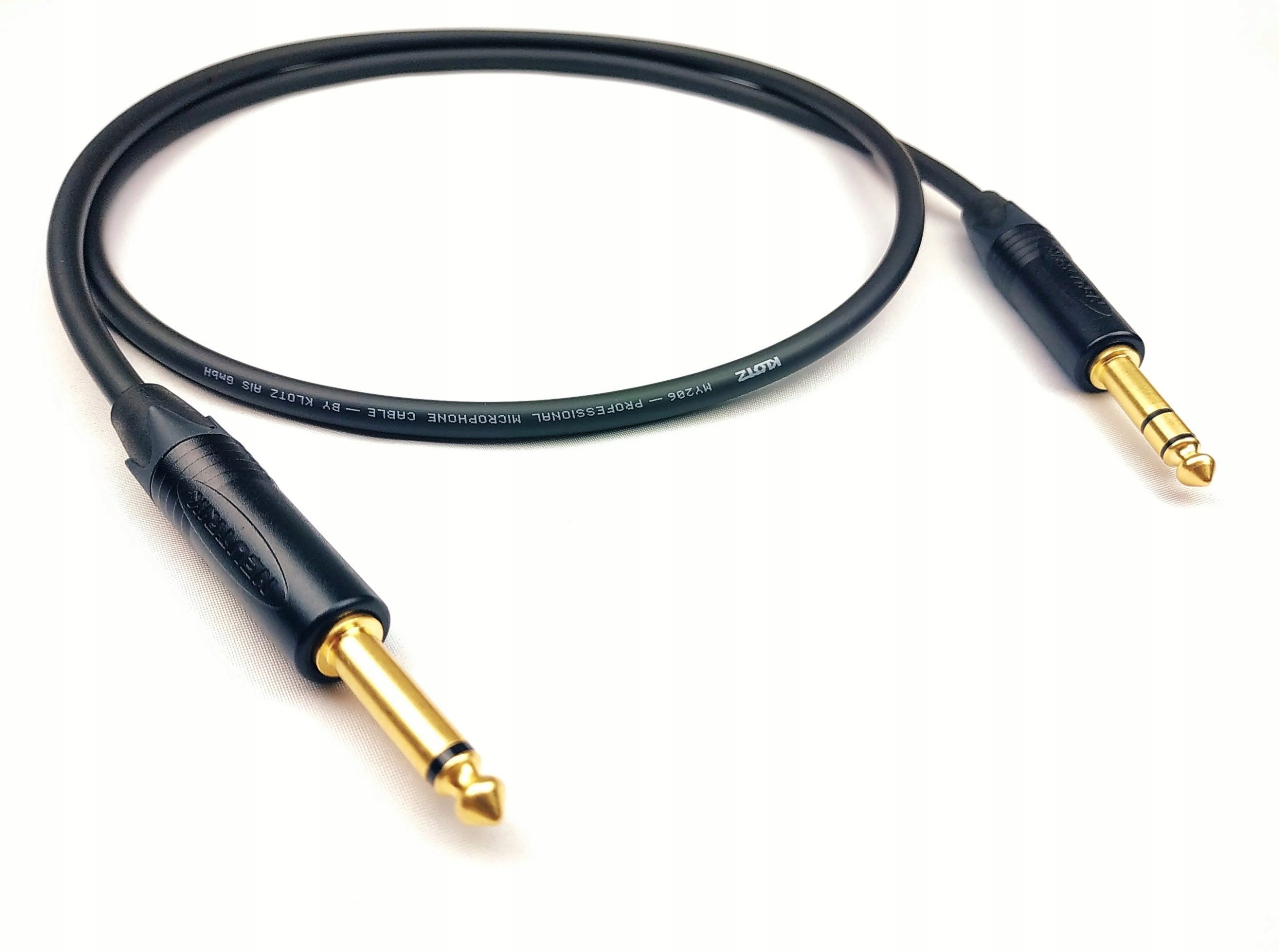 Kabel KLOTZ MY206 Jack NEUTRIK STEREO na MONO 1m