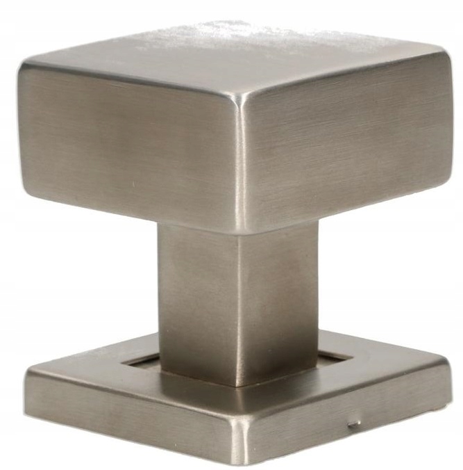 GAŁKA STAŁA DO DRZWI STAL NIERDZEWNA INOX KWADRAT Marka Kotarbau