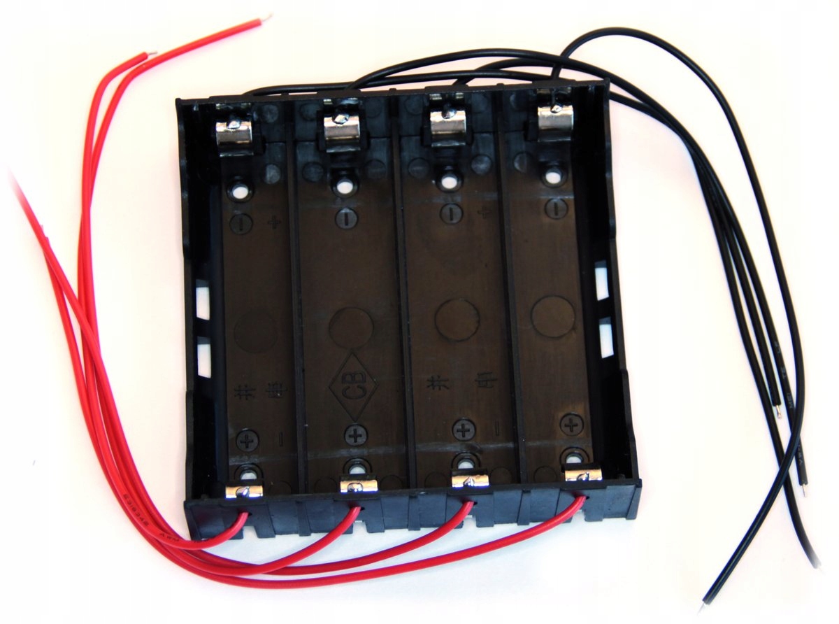 

Koszyk 4x18650 4 obwody 1S-4P 2S-2P 4S-1P