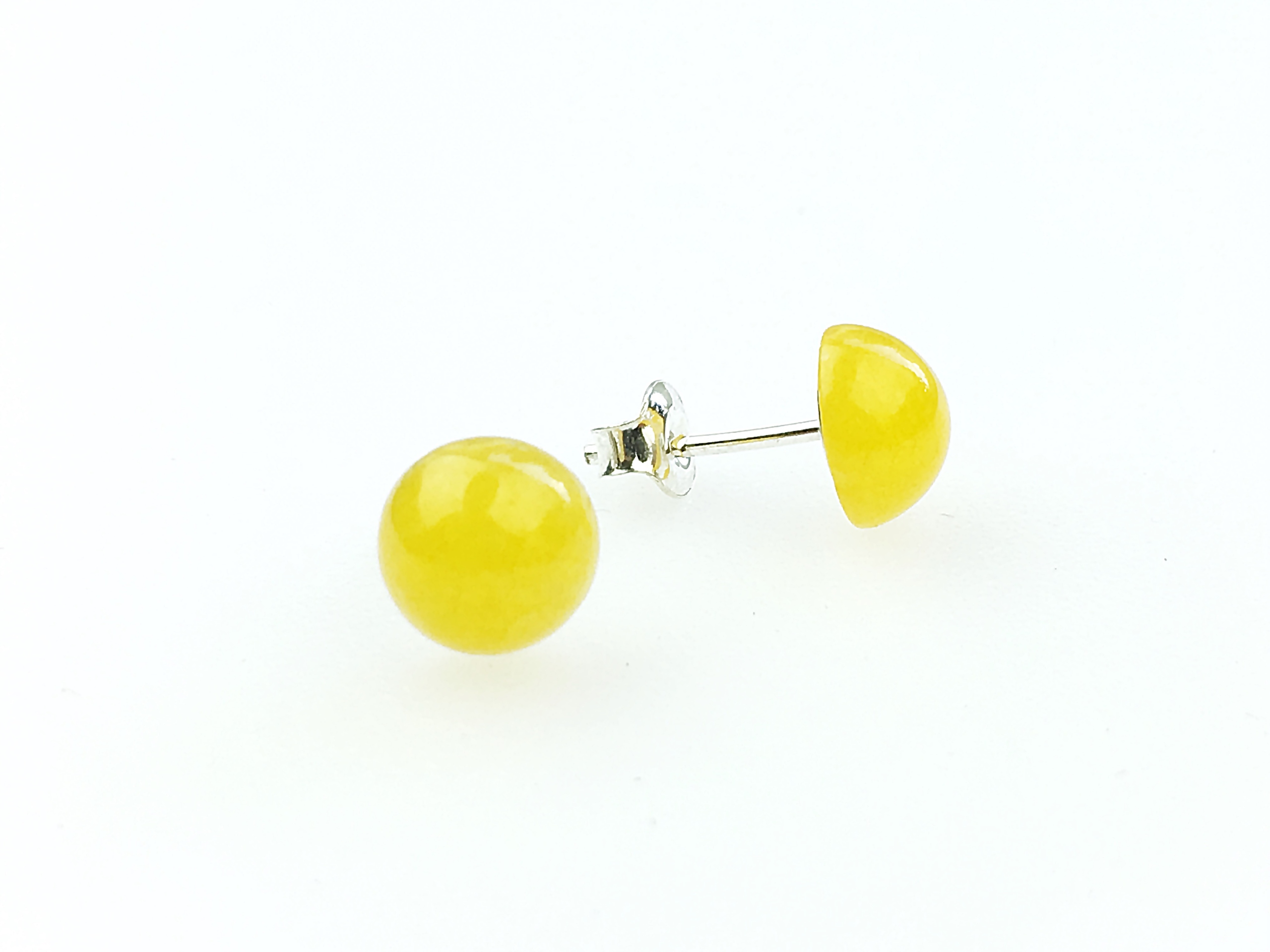 

kolczyki srebro jadeit srebrne pr 925 sztyfty