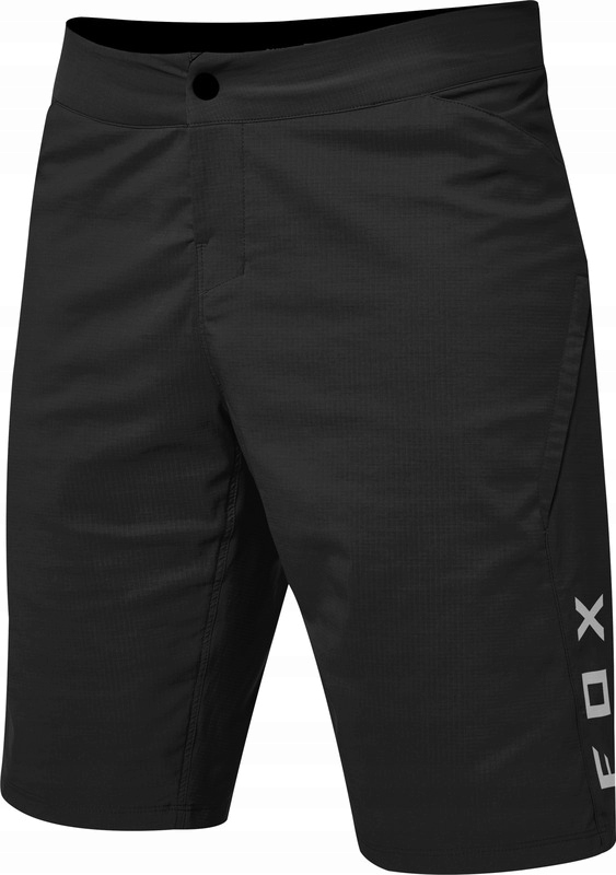 Spodenki rowerowe Fox 38 czarny