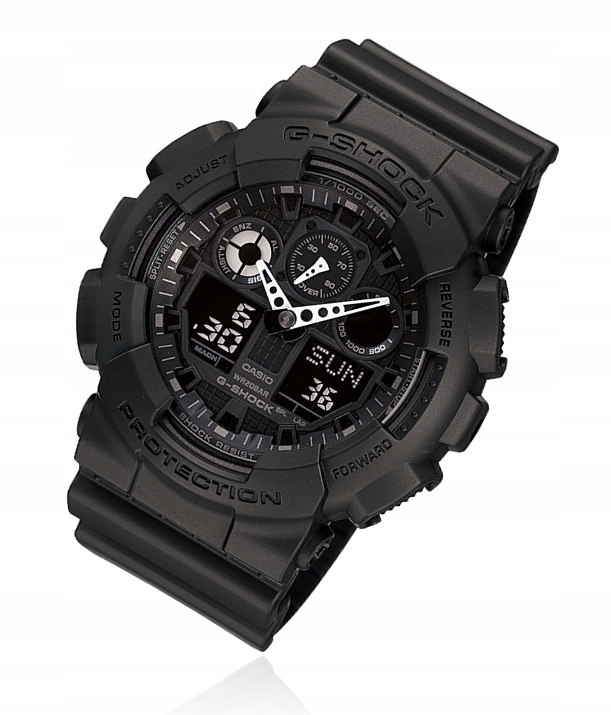 

Zegarek Meski Casio G-shock GA-100 1A1 Grawer +Box