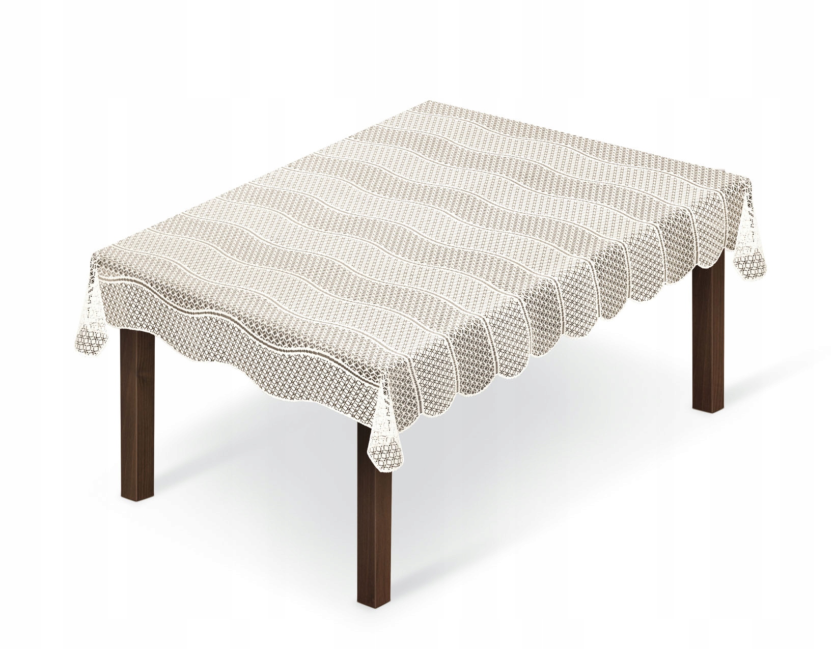 

Obrus żakardowy na stół 100x150 naturalny