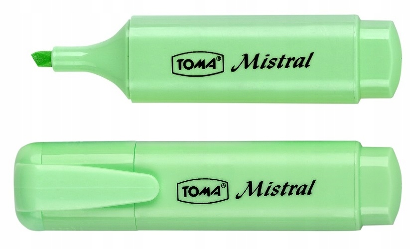 

Zakreślacz marker pastelowy Toma TO-334 zielony