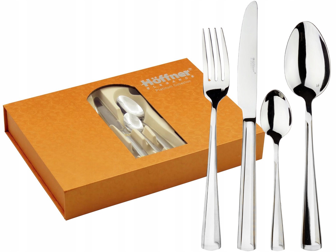 

Hoffner Sztućce Zestaw 24 Elem. Połysk Paula 2900M