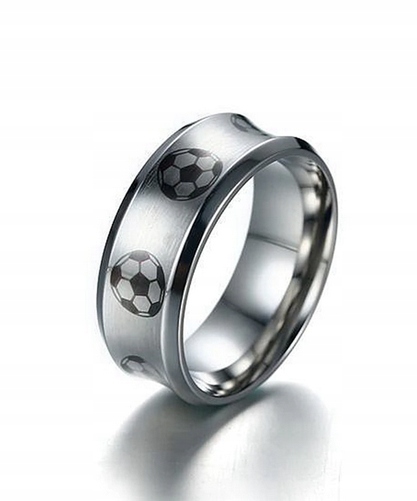 

Obrączka Sygnet Pierścień Piłkarska Piłka Nożna