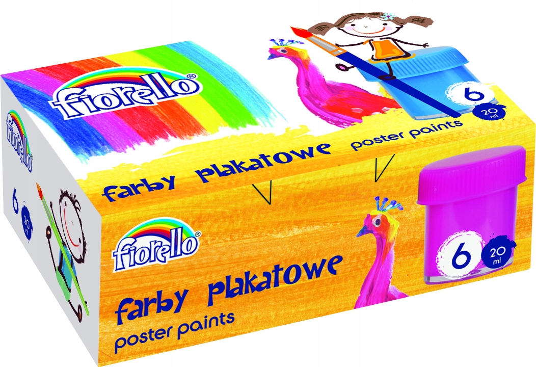 

Farbki Farby Plakatowe Fiorello 20ml x