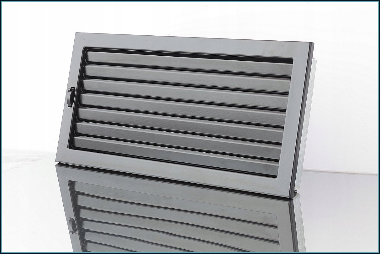 Kratka Ventlab z żaluzją ruchomą czarna 240x170 EAN (GTIN) 5907587909076