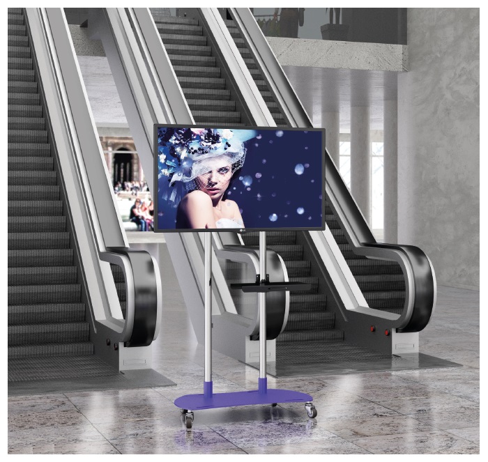 STOJAK STAND WÓZEK STATYW PODSTAWA DO MONITORA TV Marka Kraftmann