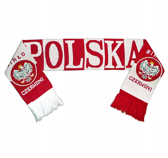 SZALIK DWUSTRONNY KIBICA REPREZENTACJI POLSKI wz7 Długość (cm) 160
