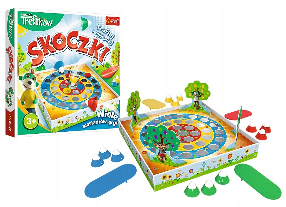 

Gra Skoczki Rodzina Treflików Zręcznościowa 01905