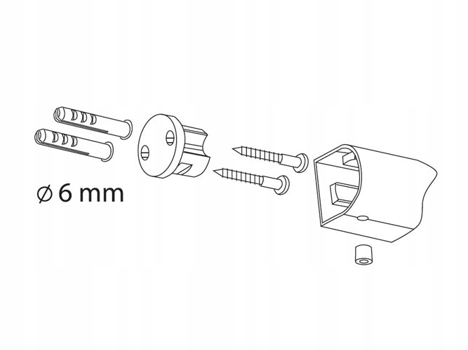 BISK FUTURA BLACK WIESZAK KĄPIELOWY 610MM 02967 Marka Bisk