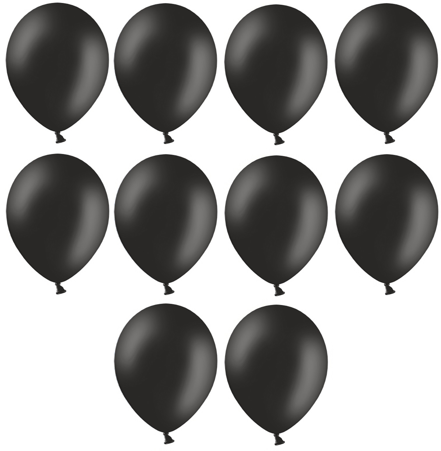 

Balony Czarne 36cm Pastelowe 10szt ślub urodziny