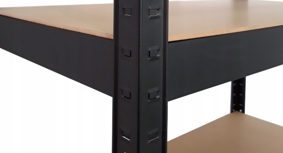 REGAŁ METALOWY DO PIWNICY 180x90x40 5 PÓŁEK 175KG Kod producenta 9546371016