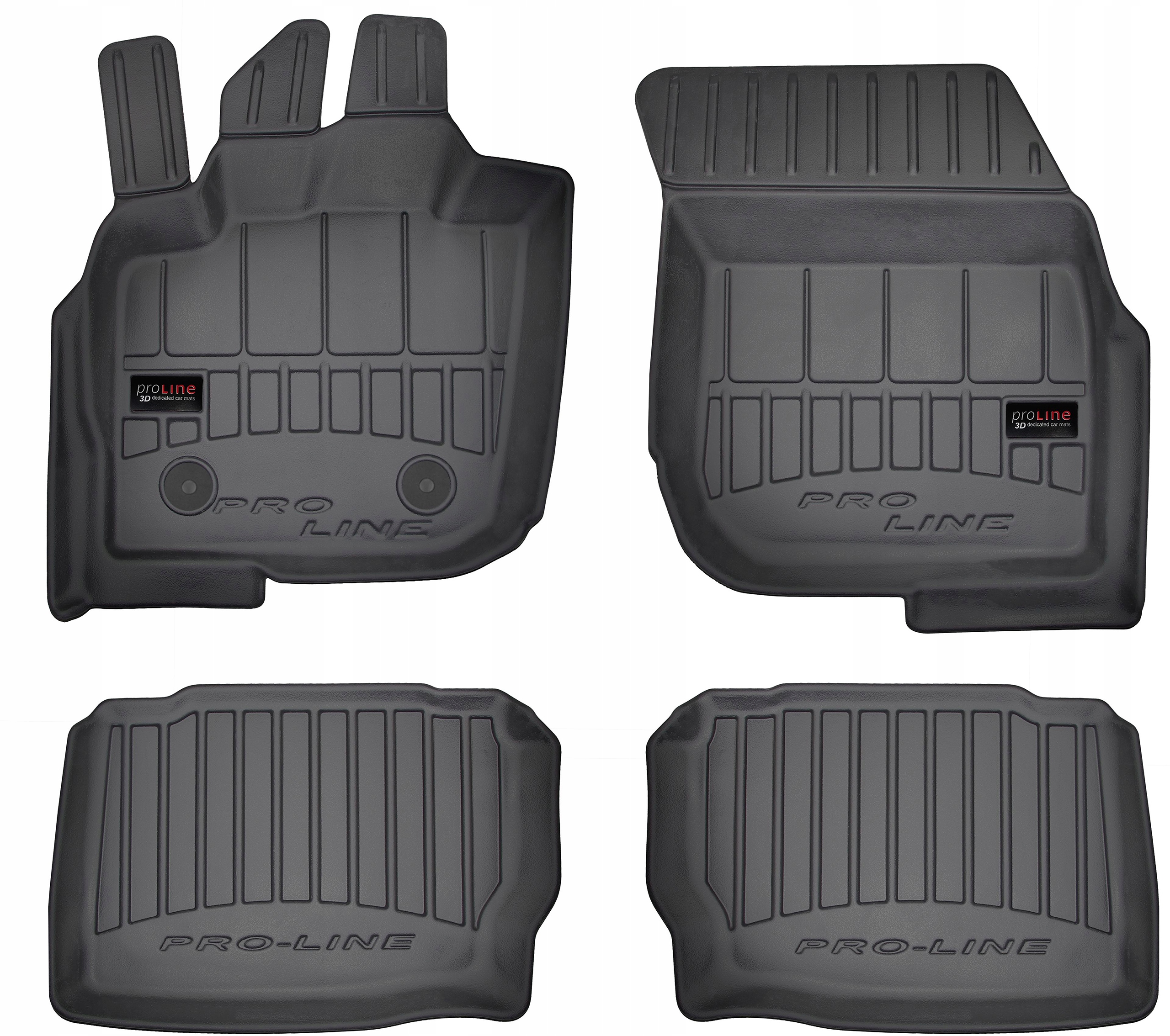 Gumové Koberce Proline Ford Mondeo V 2014-2022, 4ks3D407725 Frogum