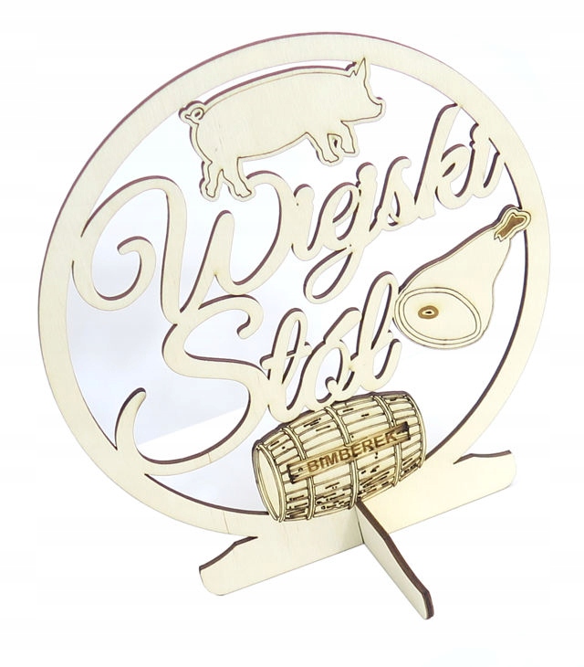 Wiejski Stół DECOUPAGE OZDOBA SKLEJKA NA STÓŁ TR91 Kolor dominujący bezbarwny