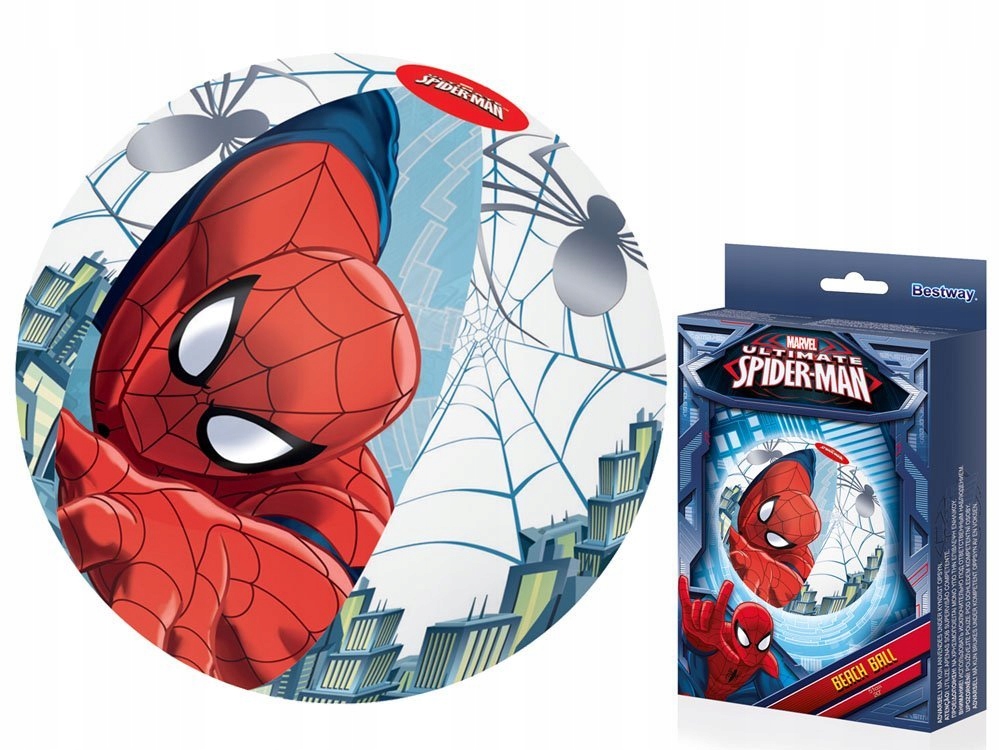 

Bestway dmuchana piłka plażowa Spiderman 98002