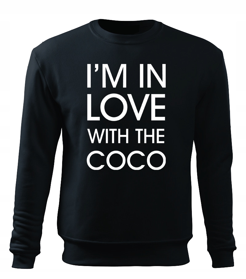

Bluza I'm in Love with The Coco bluza z nadrukiem